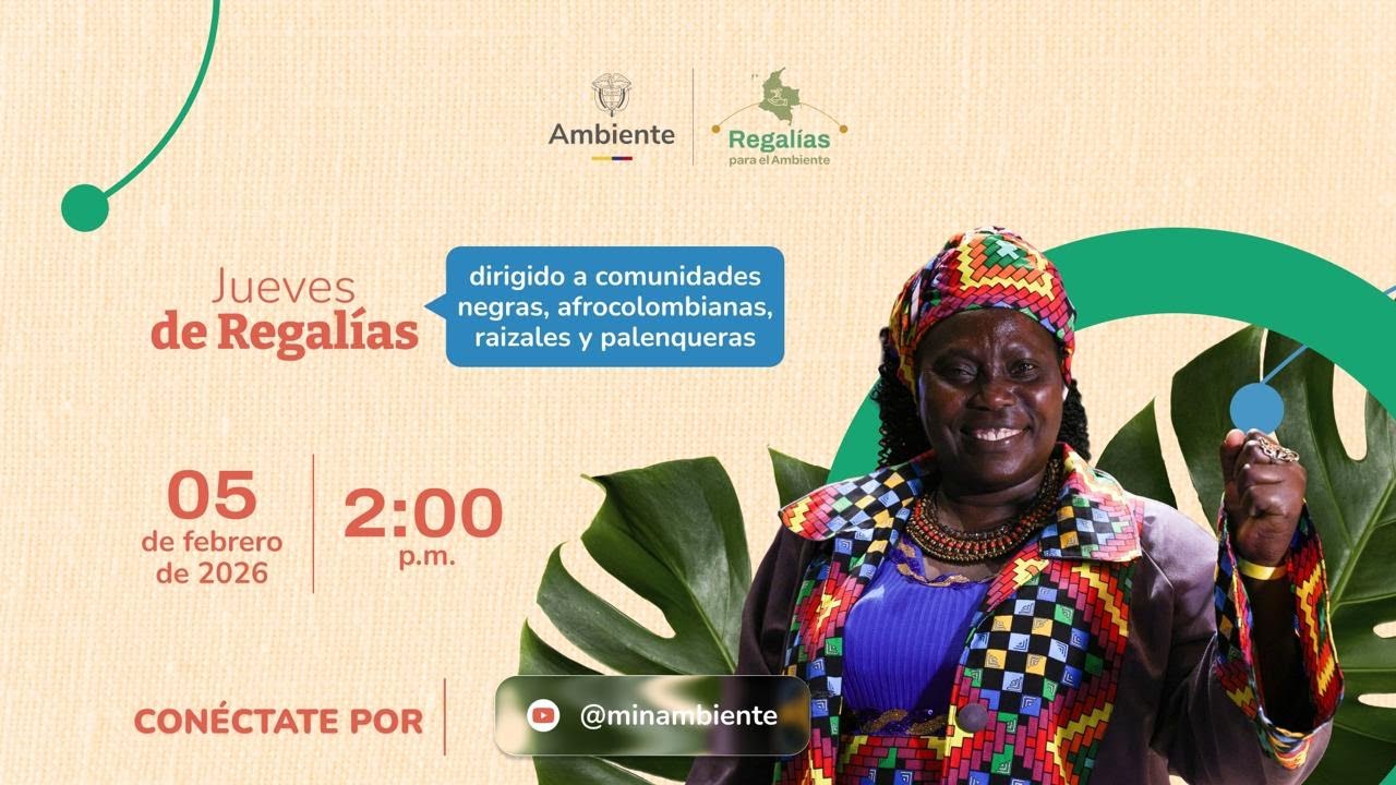 Socialización del Plan de Convocatorias 2025–2026 Regalías para proyectos ambientales