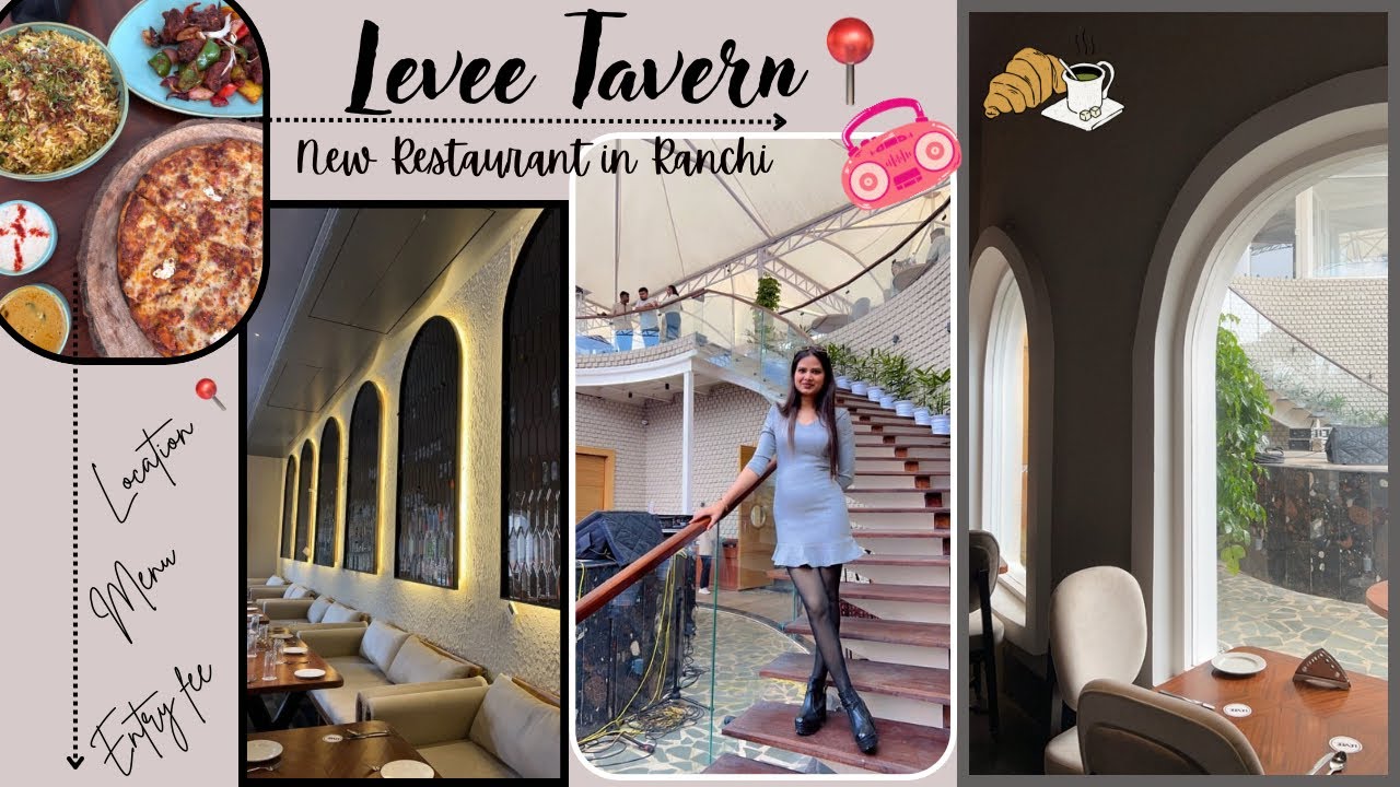 Levee Tavern, Ranchi 📍|New Restaurant in Ranchi | New Rooftop in Ranchi