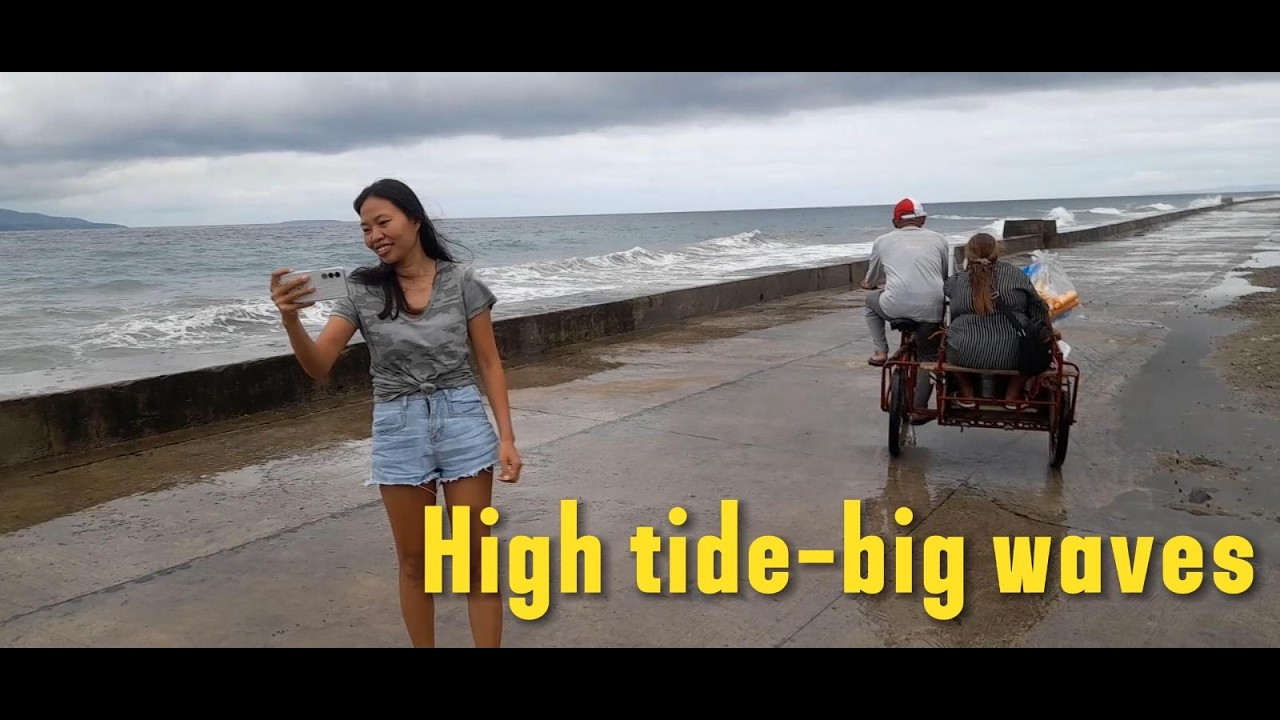 Ocean watching --Grocery shopping    retired Philippines