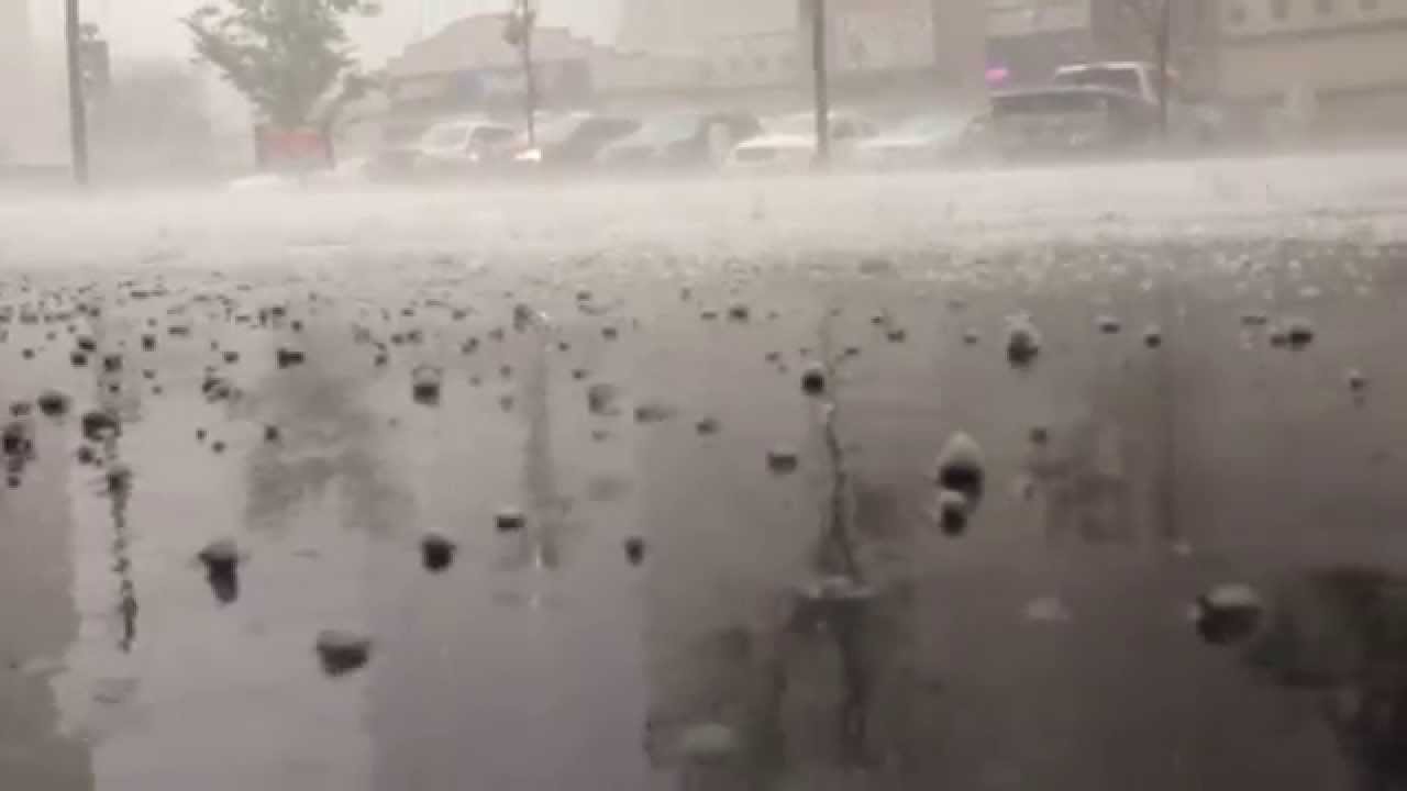 Calgary Hail Storm August 4 2015