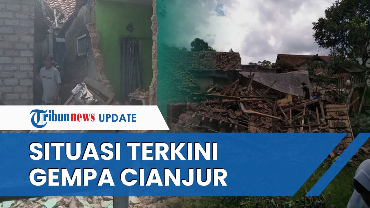 Situasi dan Kondisi Terkini Gempa Cianjur, Banyak Rumah Roboh hingga Warga Panik dan Histeris