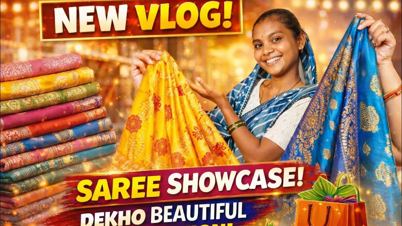 Saree wali | New vlog me swagat hai 