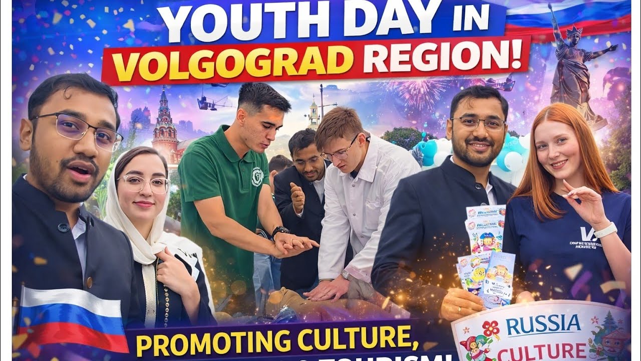 "Tri chetyre"  34 Youth Festival Volgograd 