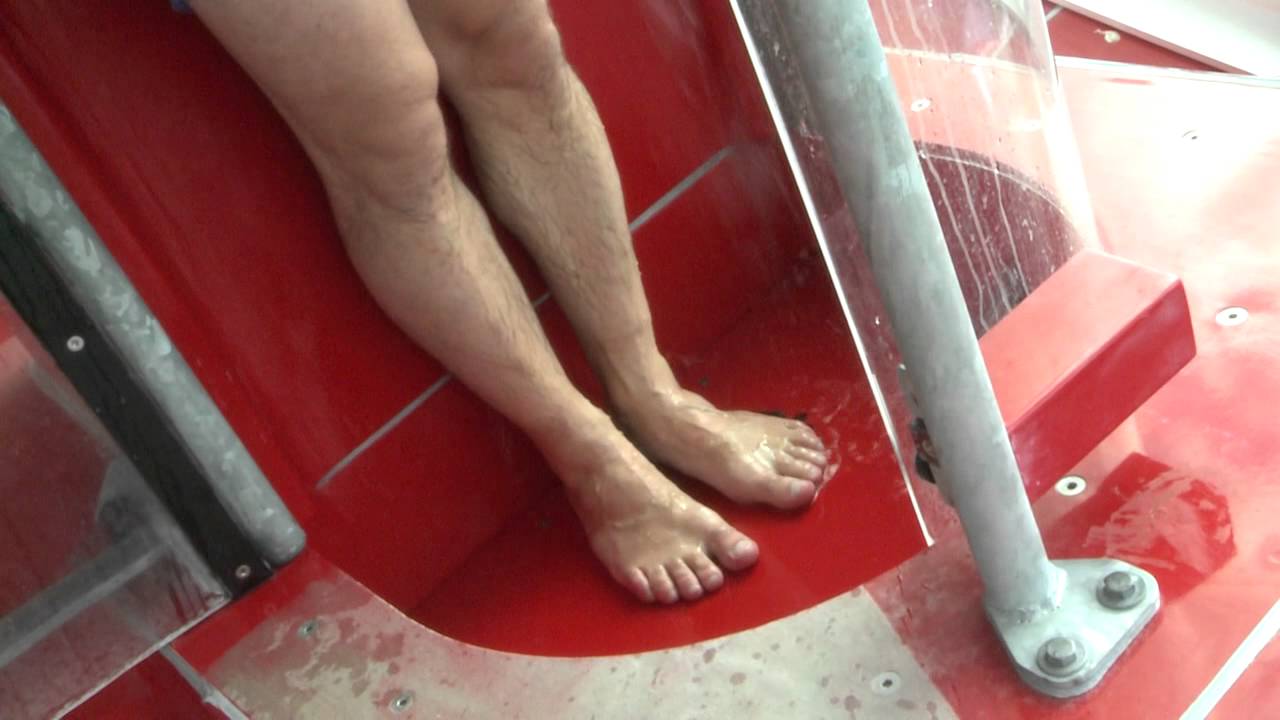 Bernd Gnan unterwegs im Europabad Karlsruhe