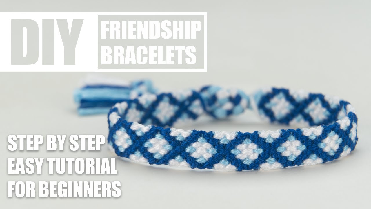 Diamon Zigzag | Friendship Bracelets Step by Step Tutorial | Easy Tutorial for Beginner