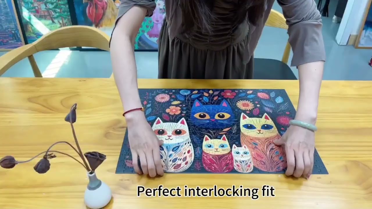 Puzzle pick up challenge