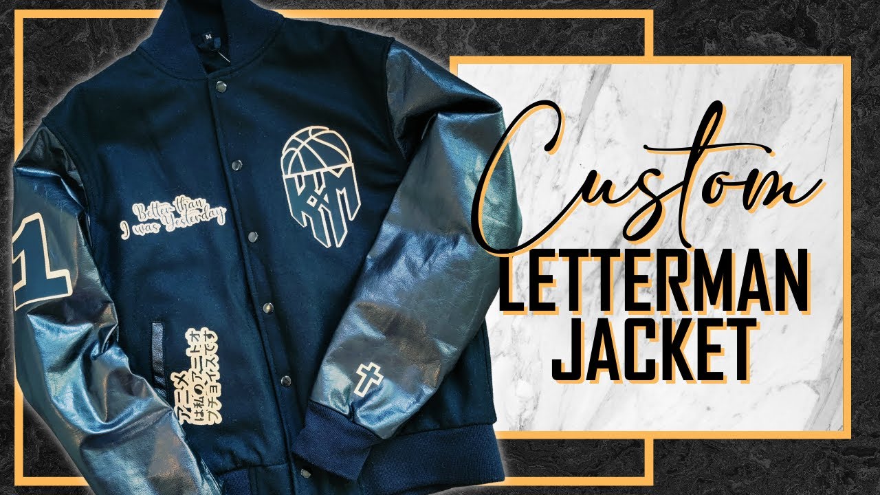 HOW TO CUSTOMIZE A LETTERMAN JACKET WITH BRICK HTV