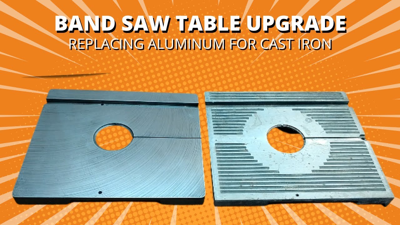 Cleaning and Installing Cast Iron Top for Craftsman Bandsaw