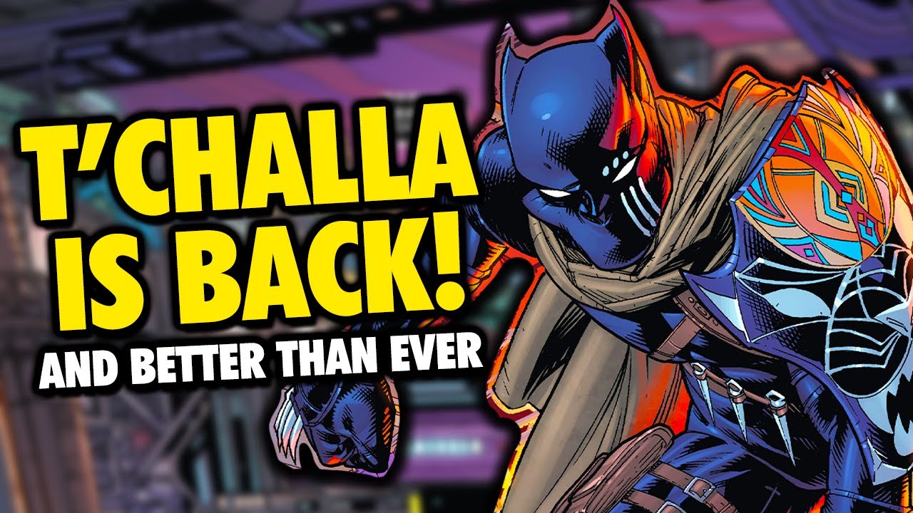Let's Talk About the Return of T'CHALLA & a New Side of WAKANDA in Black Panther #1