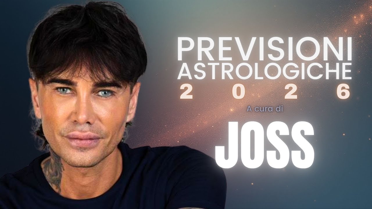 Previsioni Astrologiche 2026 a cura di Joss