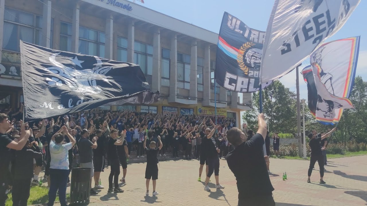 #ULTRAS #CORTEO PELUZA NORD A DAT ADUNAREA LA PAPADIE | Otelul Galati - Unirea Dej | Liga 2