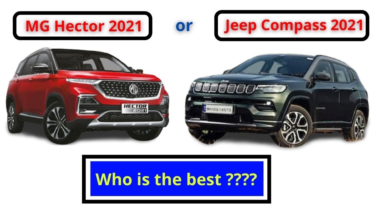 MG HECTOR PLUS FACELIFT  VS JEEP COMPASS FACELIFT | CAR DNA