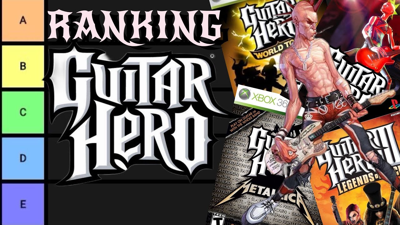 Ranking Every Guitar Hero (Tier List)