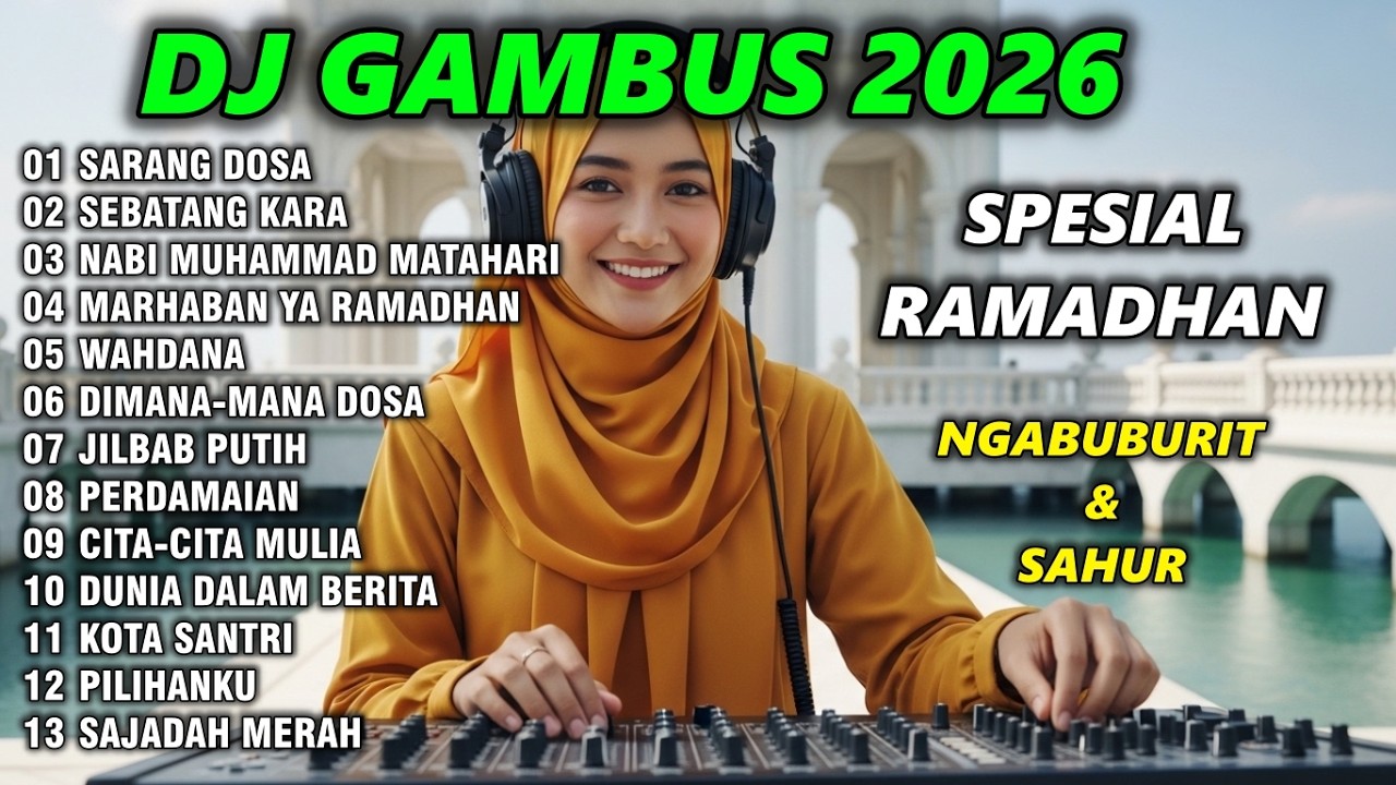 QOSIDAH RAMADHAN! DJ SHOLAWAT QASIDAH TERBARU 2026 DJ RELIGI SLOW REMIX FULL BASS - SARANG DOSA