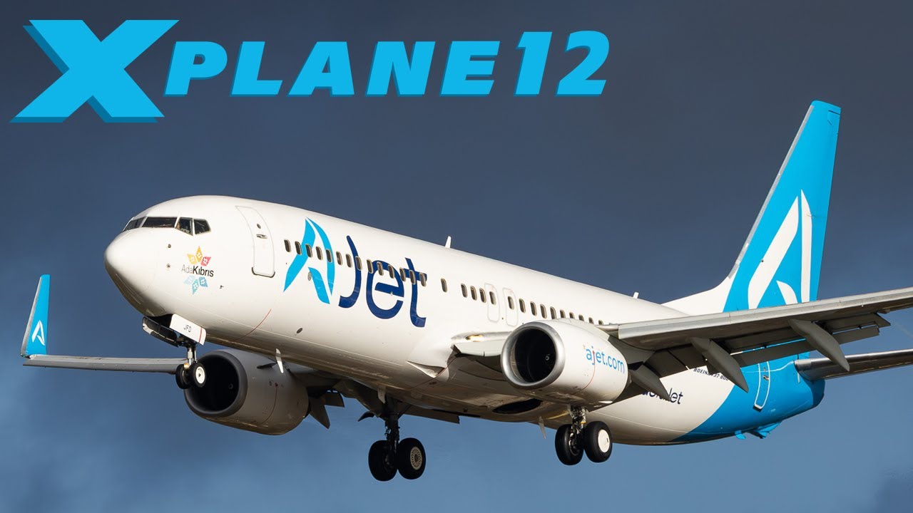 Ankara - Ağrı ✈️ Levelup 737 v2 🔵 X-Plane 12