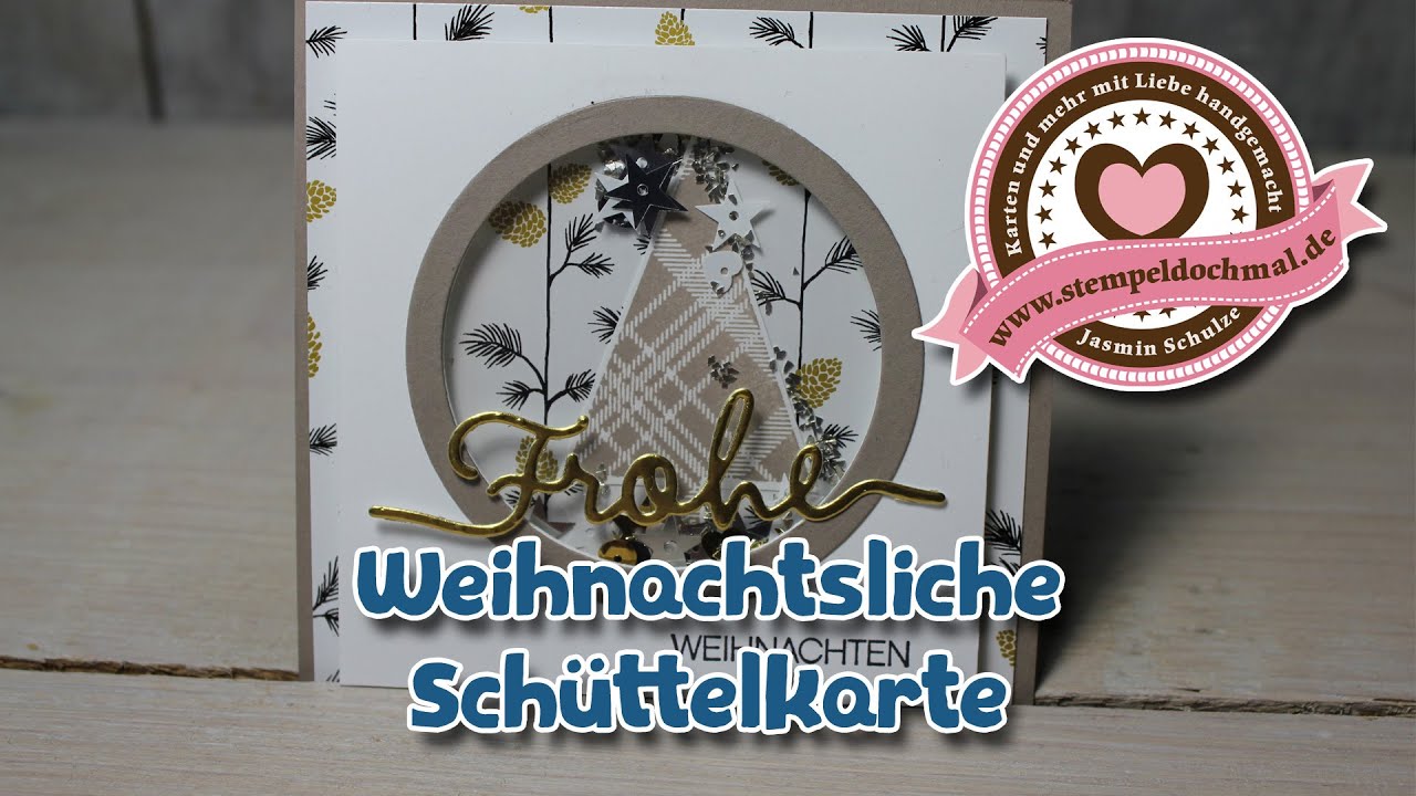 Tutorial: Schüttelkarte, Swap von OnStage in Brüssel - Produkte von Stampin' Up!