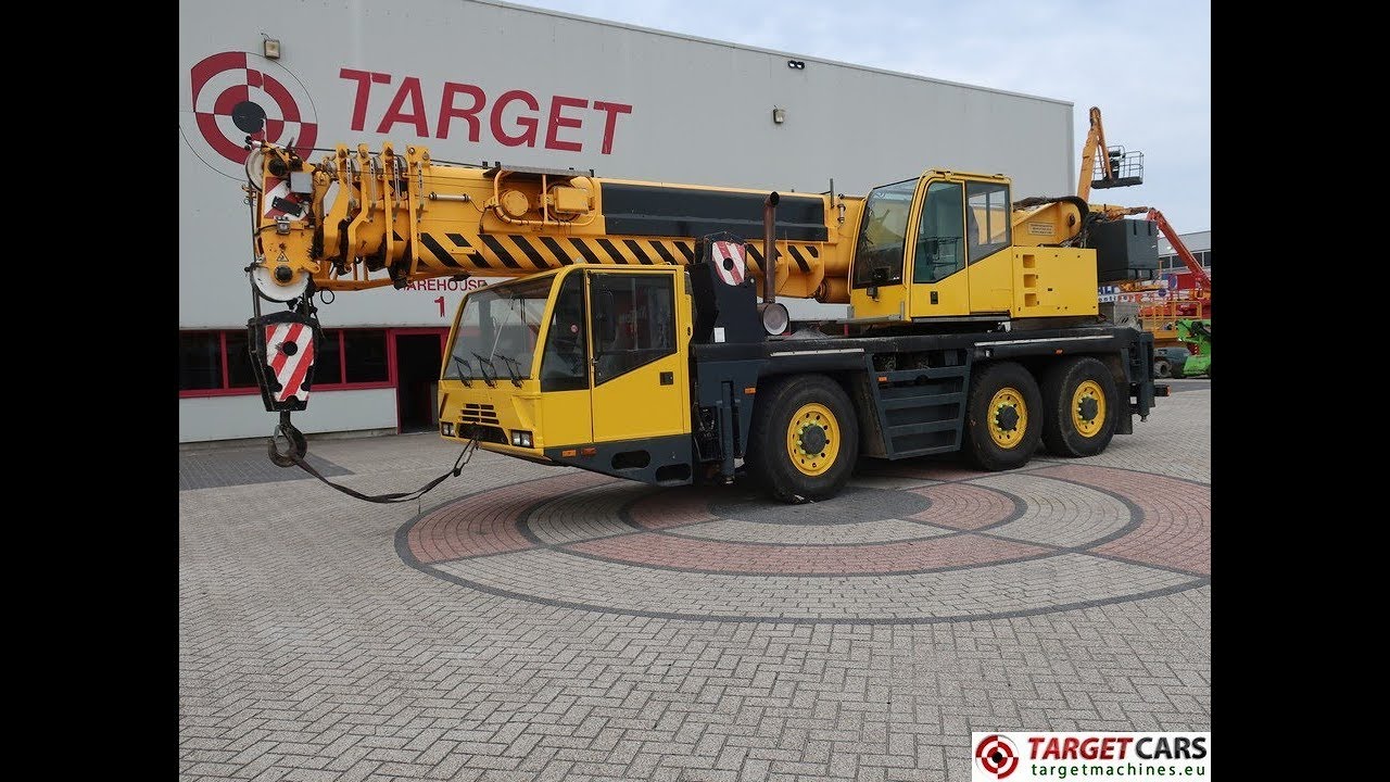 777849 TEREX DEMAG AC50-1 MOBILE 50T 40M 6x6x6 ALL TERRAIN CRANE 2002