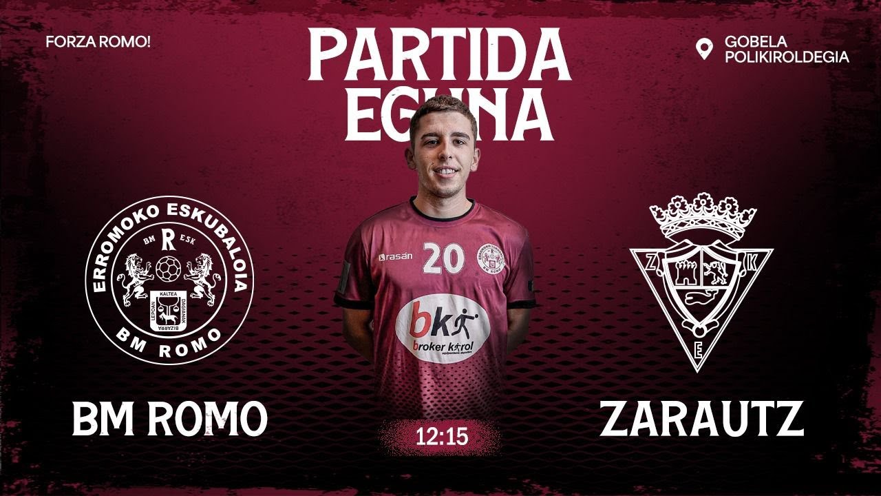 [Jornada 01] Romo - Zarautz