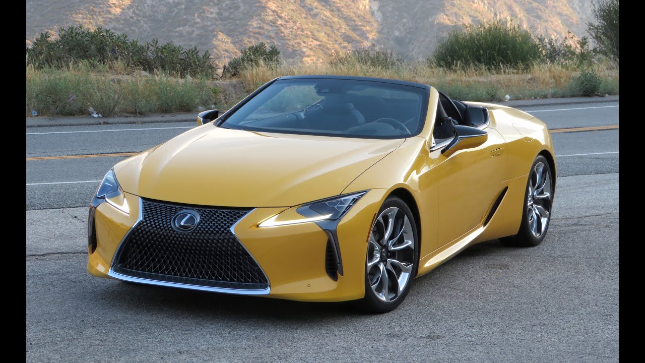 The Lexus LC500 Convertible is an Obvious Future Collectible - One Take