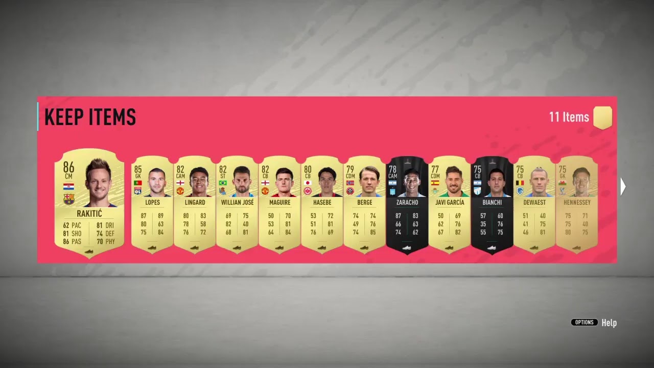 Fifa20 - Road to glory Squad battle rewards #2
