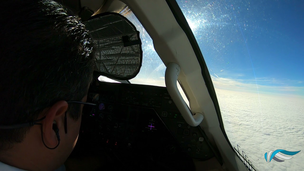Hawker 800A FULL FLIGHT From KBRO Brownsville to Del Norte MMAN
