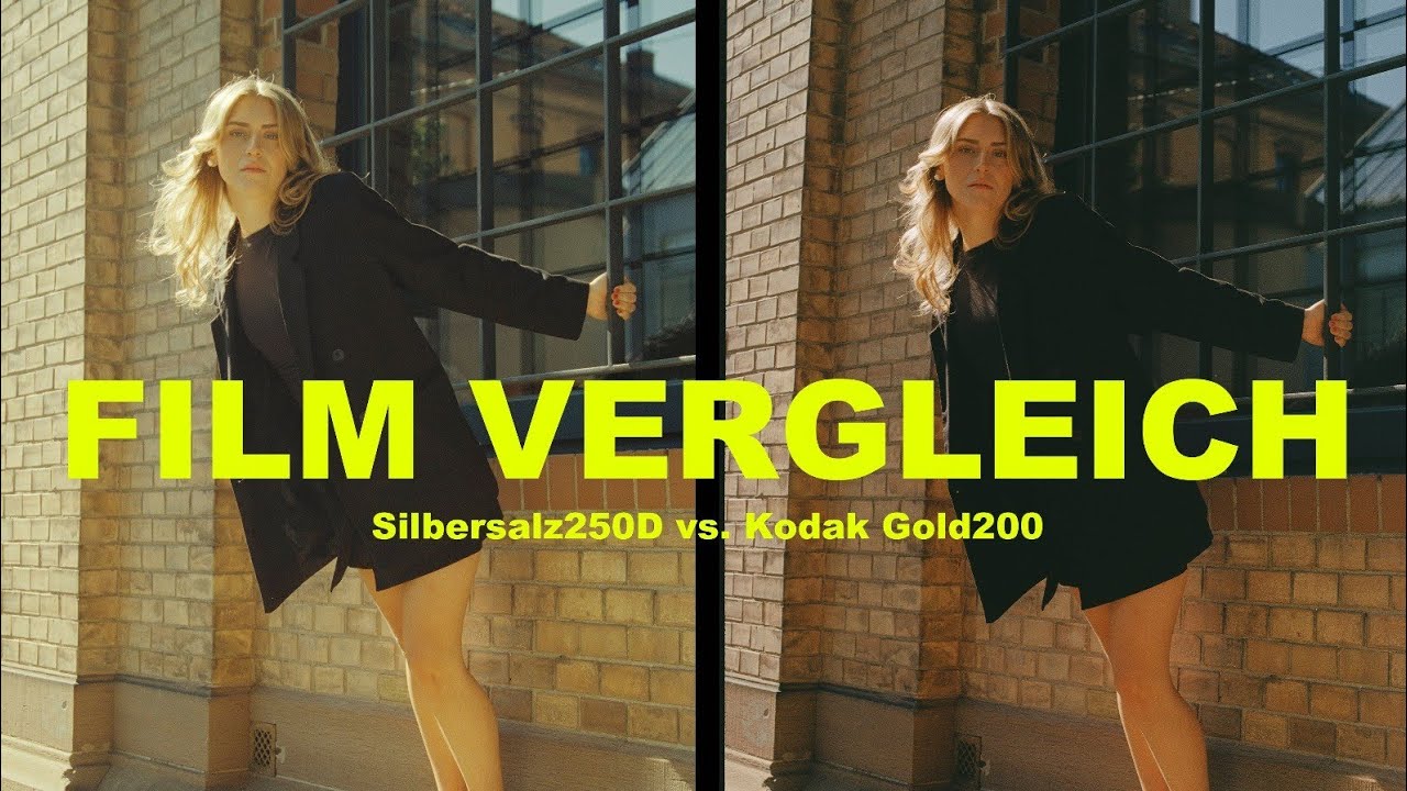 FILM REVIEW: 35mm Fashion Shoot mit Alex // Silbersalz250D vs. Kodak Gold200