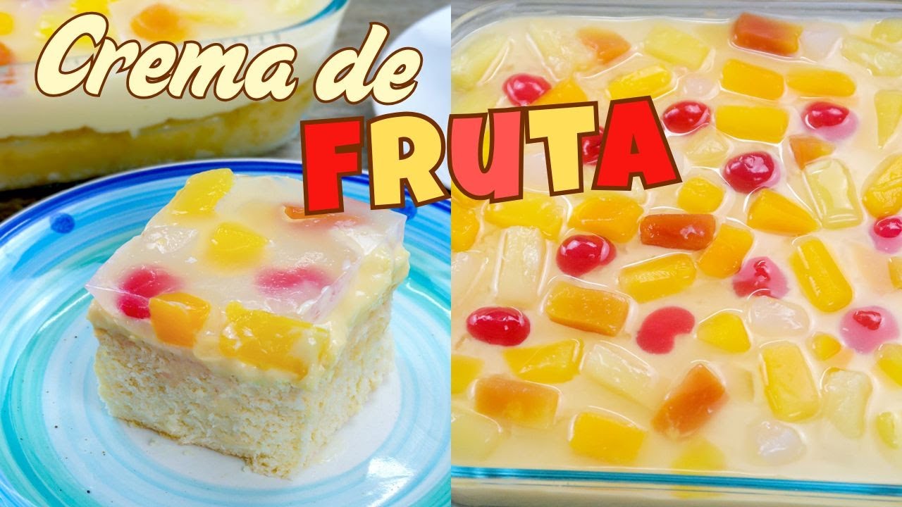 Crema de Fruta  |  Three Delicious Layers