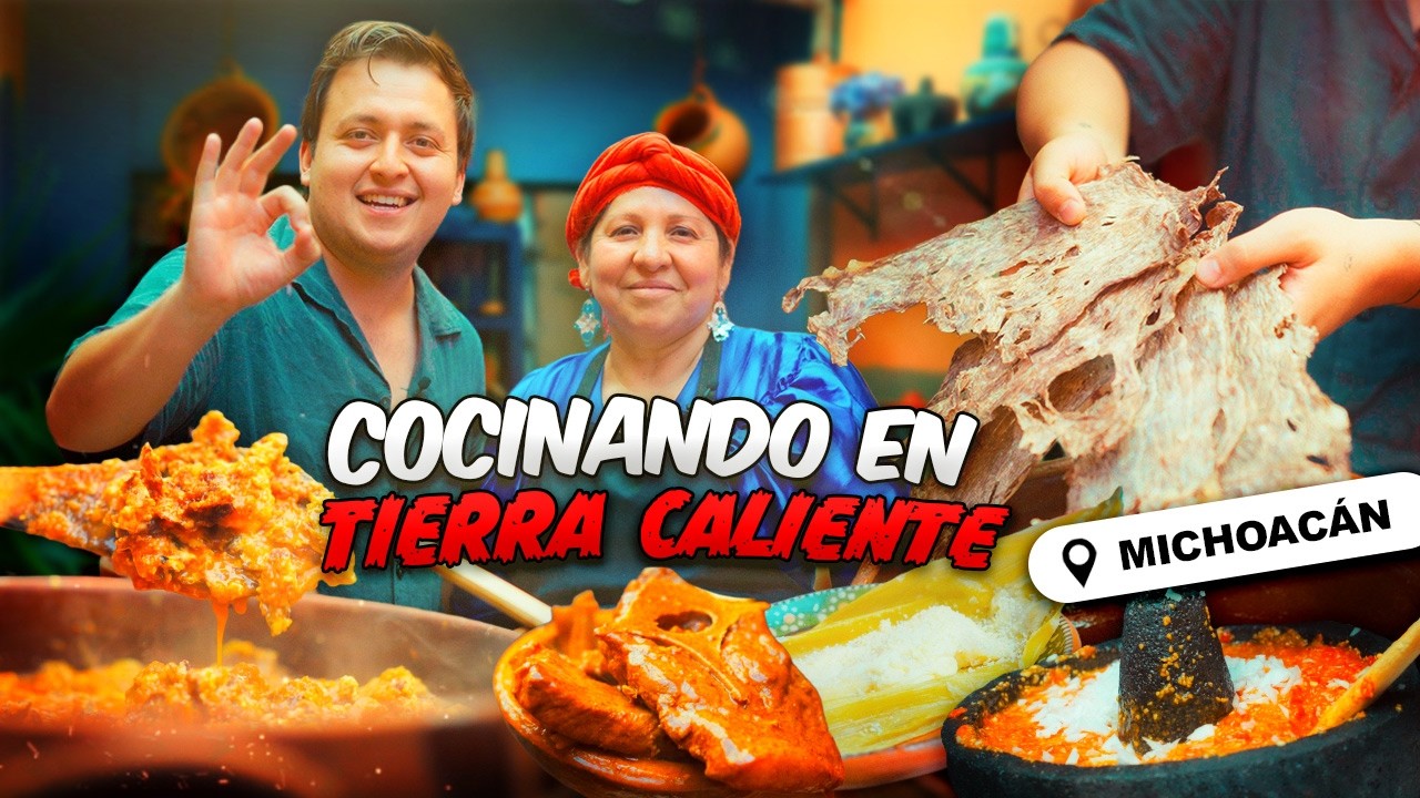 Comida de la tierra caliente, Michoacán 🇲🇽Con Ana María Helorza, cocinera tradicional. EP-7