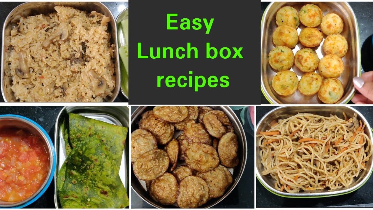 ஒரு வாரத்திற்கான Easy lunch box Recipes # 2
