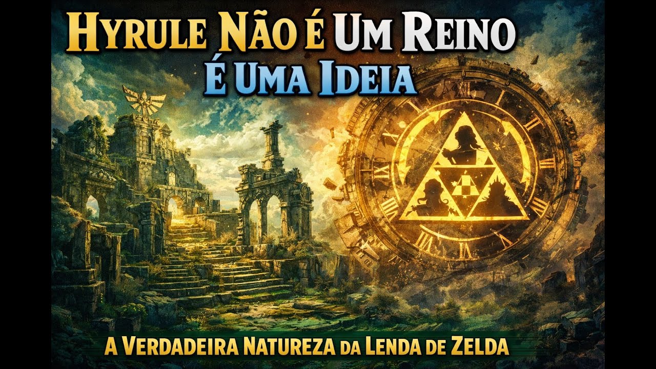 Hyrule Não É Um Reino — É Uma Ideia | A Verdadeira Natureza de Zelda