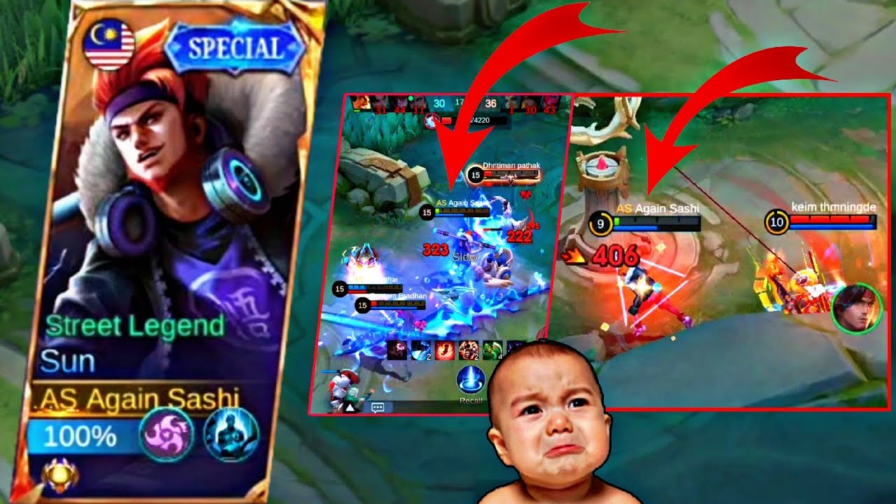 SUN VS PROPLAYER ENEMY'S HOW TO DEAL IN SOLO 😱| ( Late Game ) Must Watch -Top 1 Global Sun Gameplay