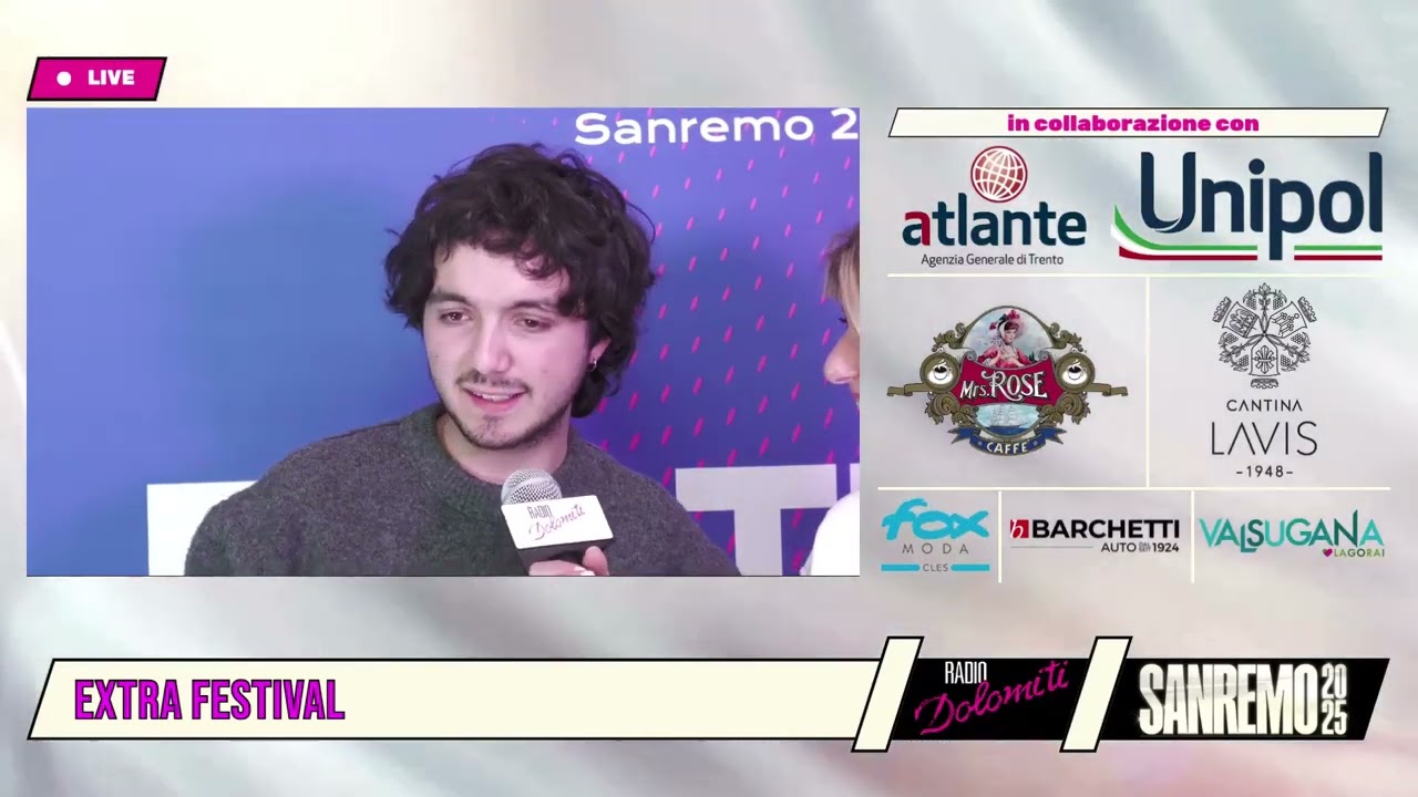 SANREMO 2025 - Intervista a MAZZARIELLO