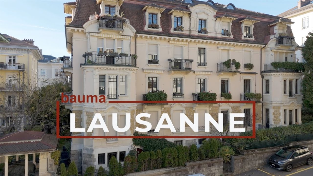 Appartement dans un immeuble Belle Époque de Lausanne
