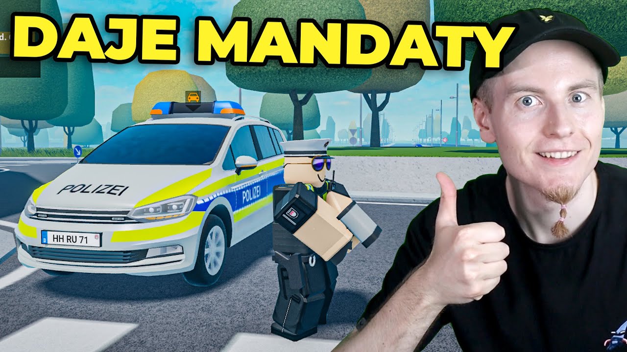ZOSTAŁEM NAJLEPSZYM POLICJANTEM OD MANDATÓW - Hogaty w Roblox - Emergency Hamburg