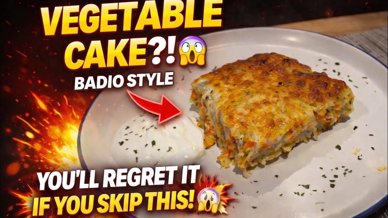 Vegetable Cake?! 😱 | Potatoes & Carrots – BADIO Style 