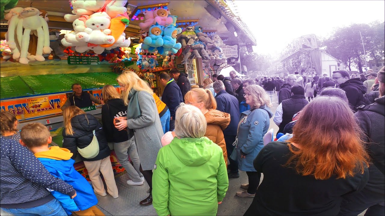 Rundgang Bocholter Kirmes 2024 (Teil 2/4) am Kirmessamstag - GoPro 4K