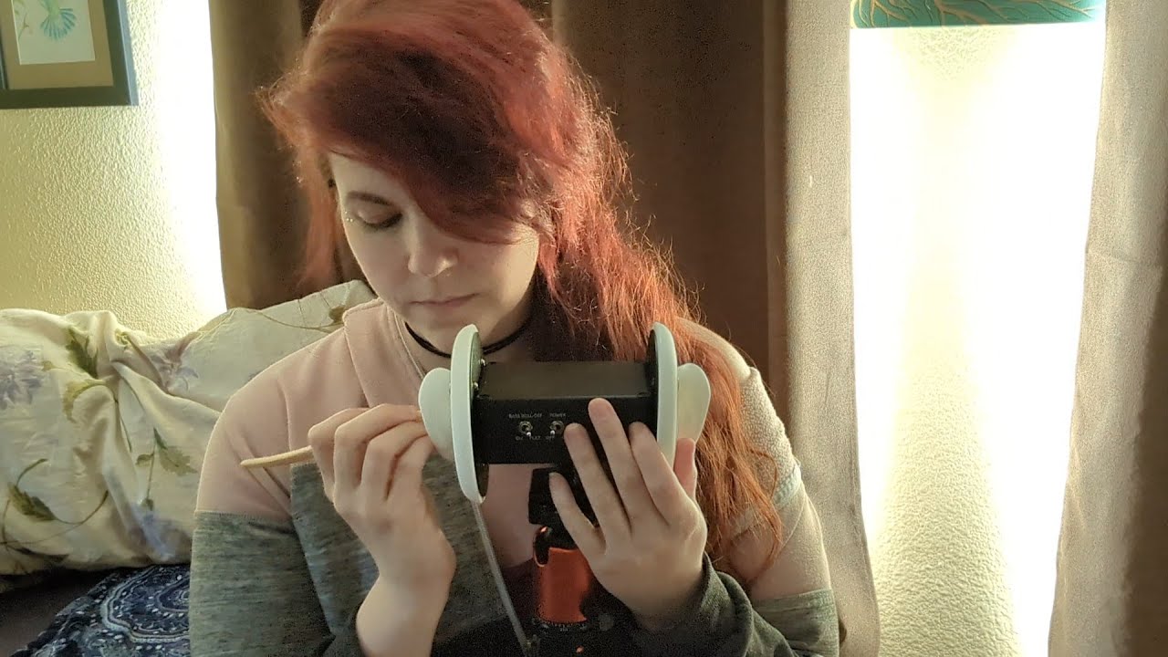 ASMR - Slow and Gentle Ear Cleaning - Picking and Touching Sounds - No Talking, Spoolies, Tweezers