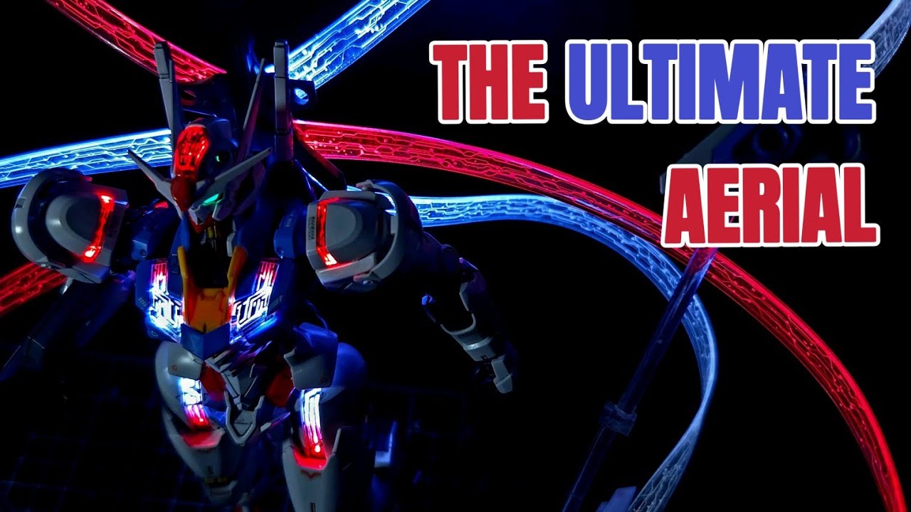 I built the ULTIMATE LED Aerial Gundam