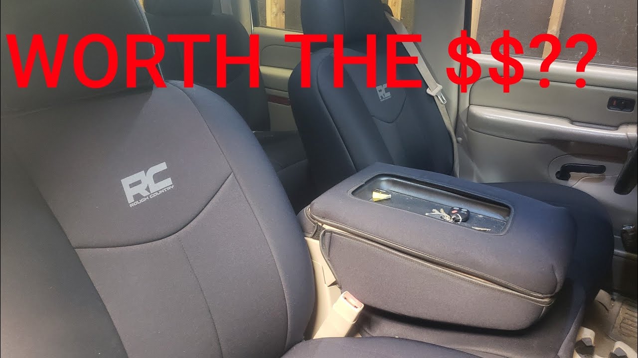 Rough Country seat covers 99 to 06 GMC and Chevy truck