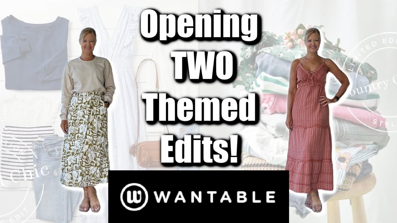 Wantable | Opening TWO Themed Style Edits!!