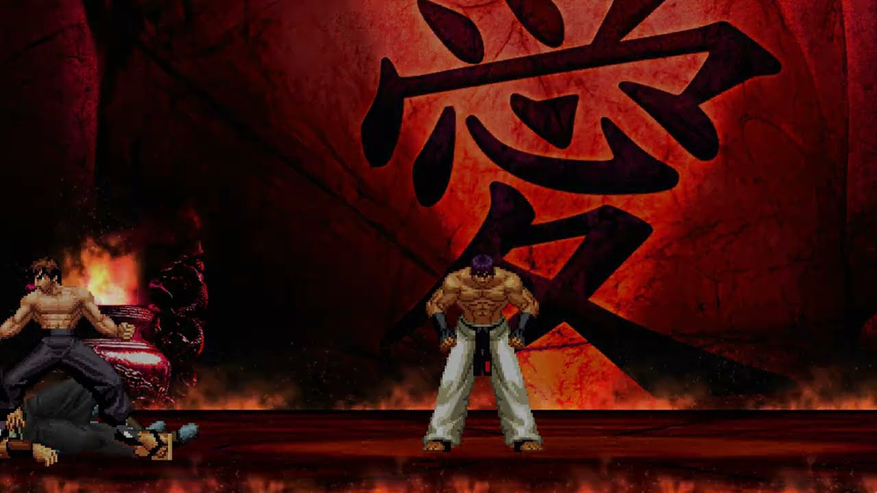 KOF EX Unlimited Match plus Watch MUGEN Mizoguchi & K-mi vs Fei-Long & Reiji