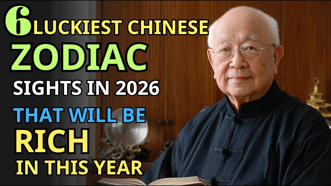 6 Luckiest Chinese Animal Zodiac Signs, That Wil be RICH in 2026/ Fengshui, Buddhist teaching