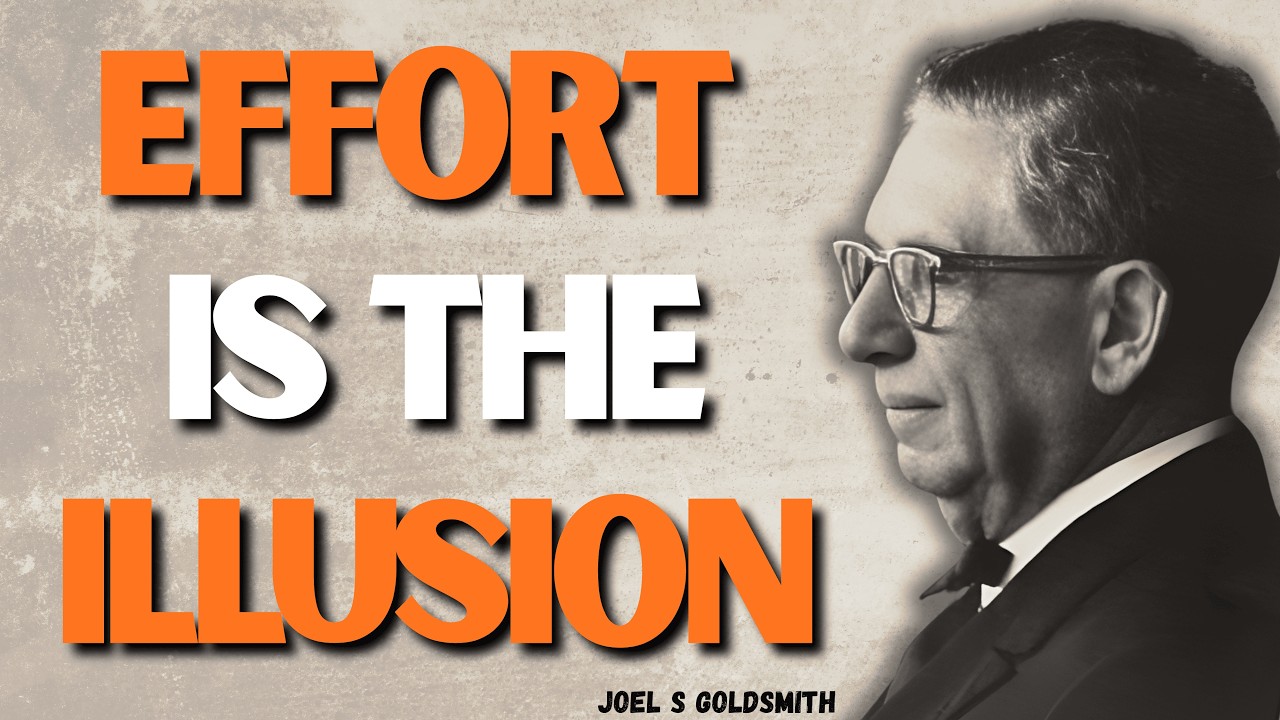 JOEL S GOLDSMITH: STOP STRIVING and Enter DIVINE PEACE Through STILLNESS