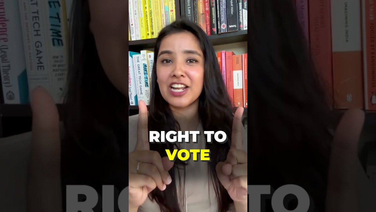 RIGHT to Vote! 🗳️
