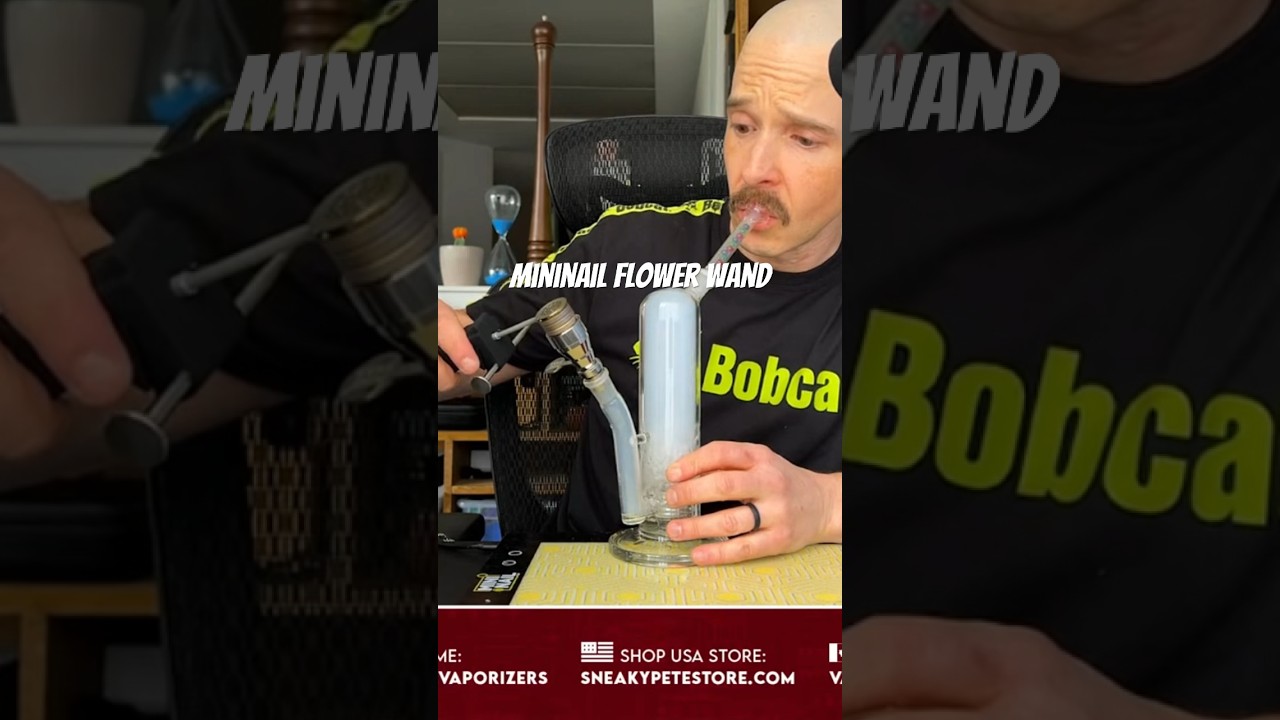Flower Wand - Instant Power, Excellent Titanium Bowl 🔥 #demonstration #education #canada #shorts