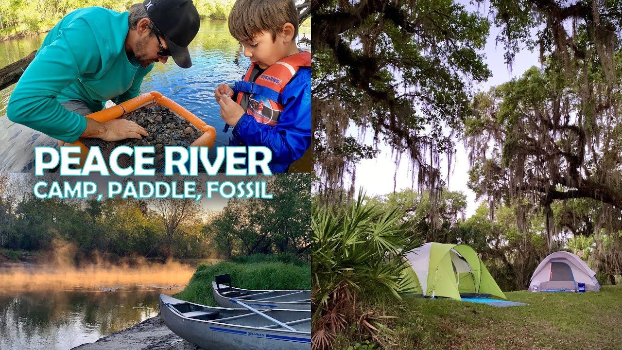 Peace River - Paddle, Camp, Fossil Hunt, Explore with Canoe Outpost in Arcadia, Florida