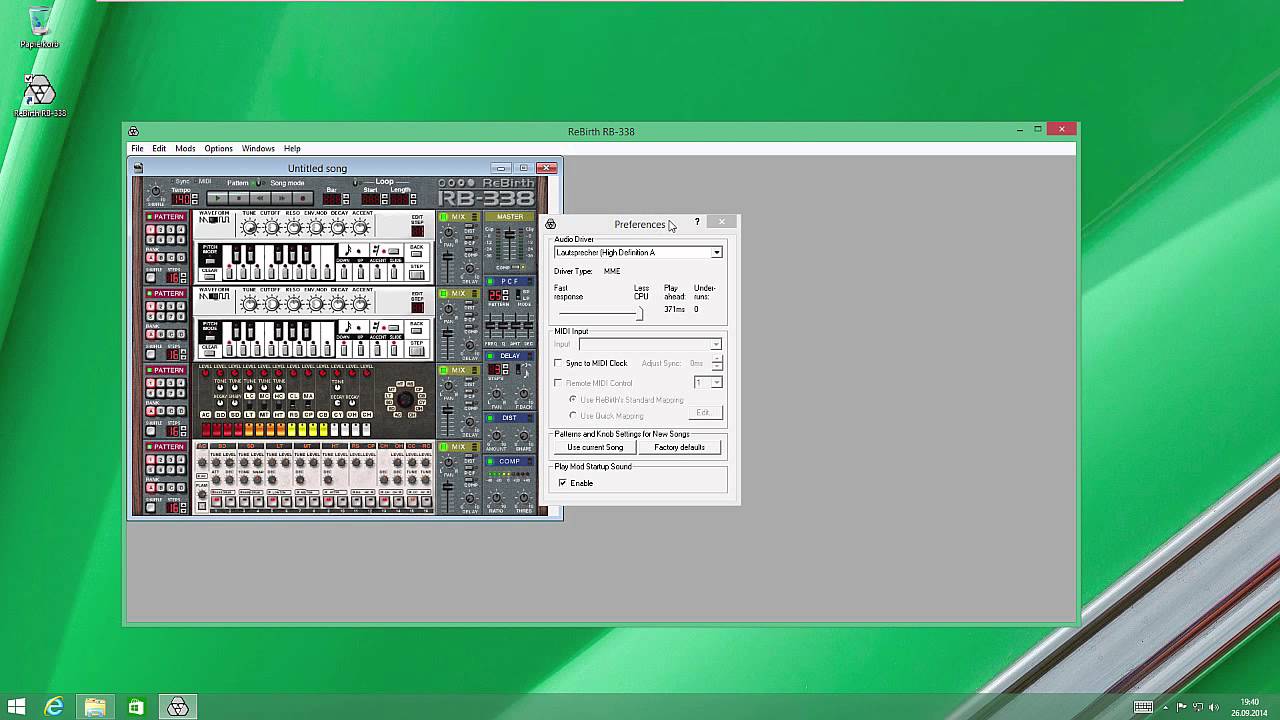 Rebirth 338 unter Windows 7/8.1/10 64 Bit