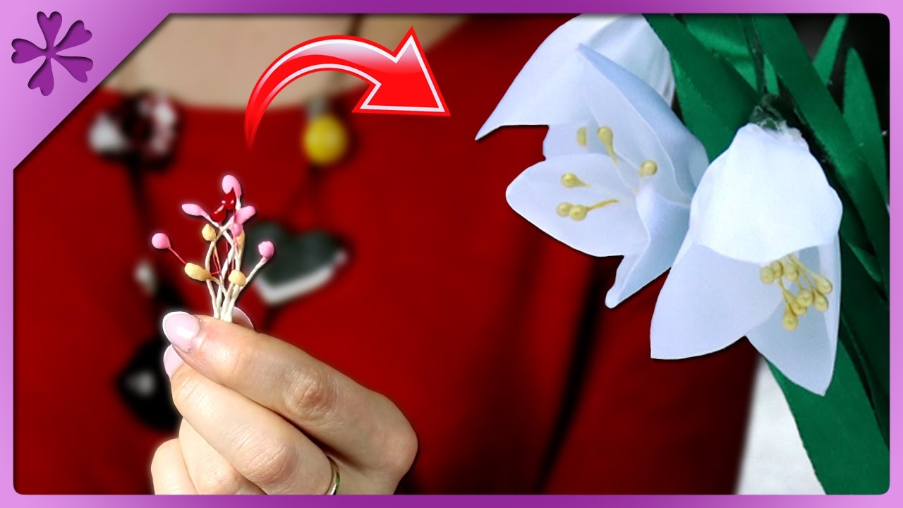 DIY 🌺 Jak zrobić pręciki do kwiat&oacute;w - Na szybko #720