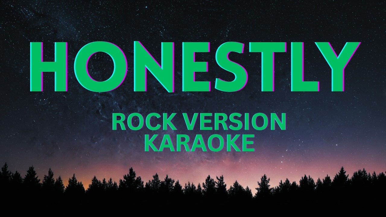 Honestly - HypeRaker | Rock Version Karaoke