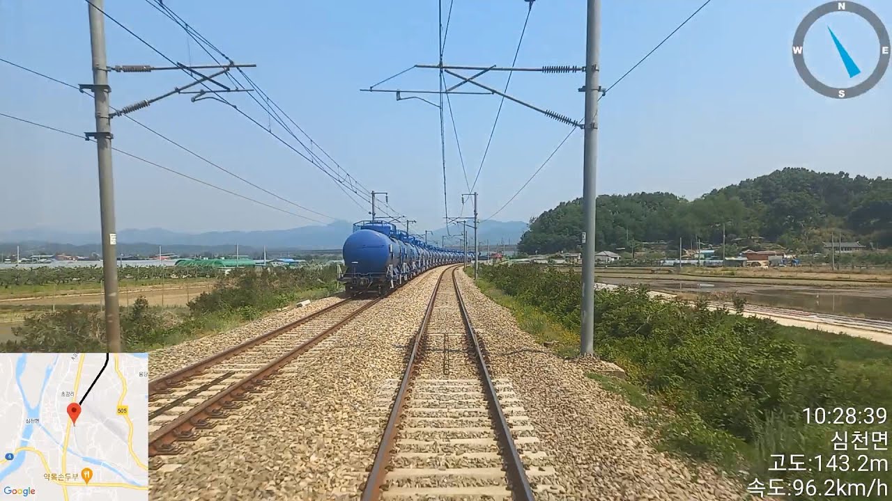 [후부] 경부선:옥천역&rarr;영동역(부분재업)